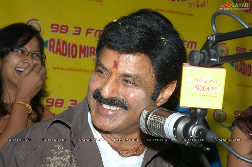 Balakrishna at Radio Mirchi