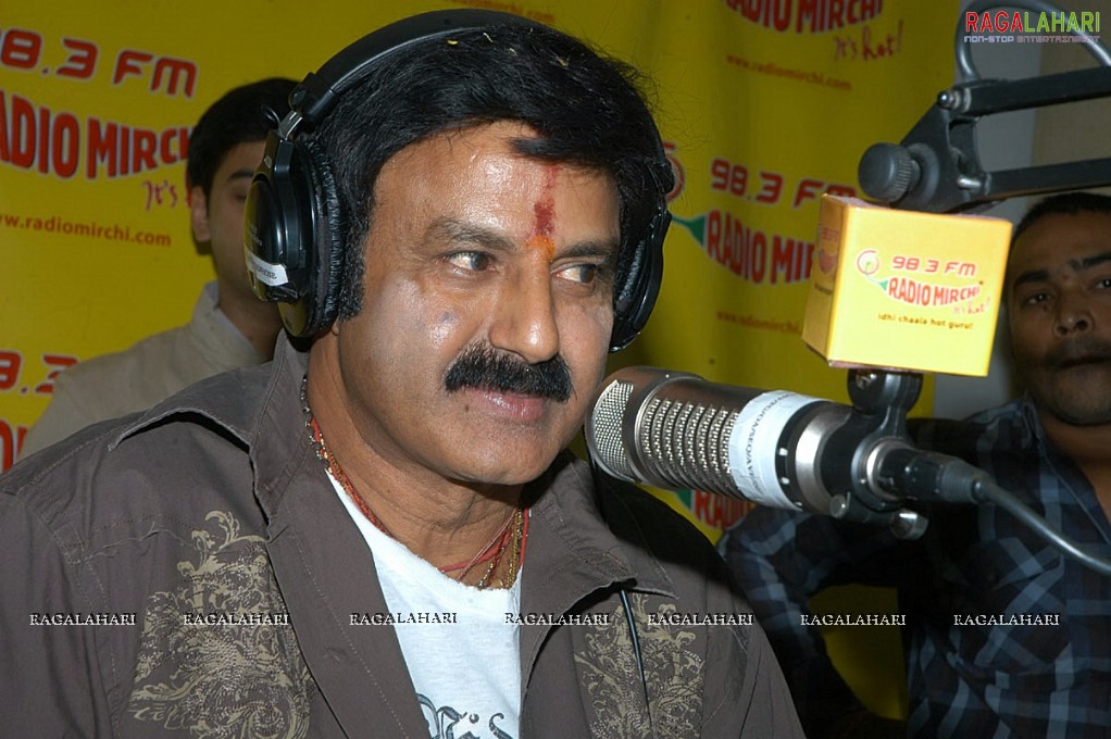 Balakrishna at Radio Mirchi