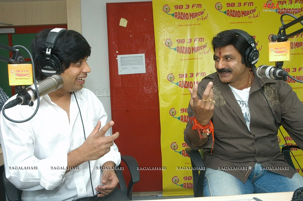 Balakrishna at Radio Mirchi