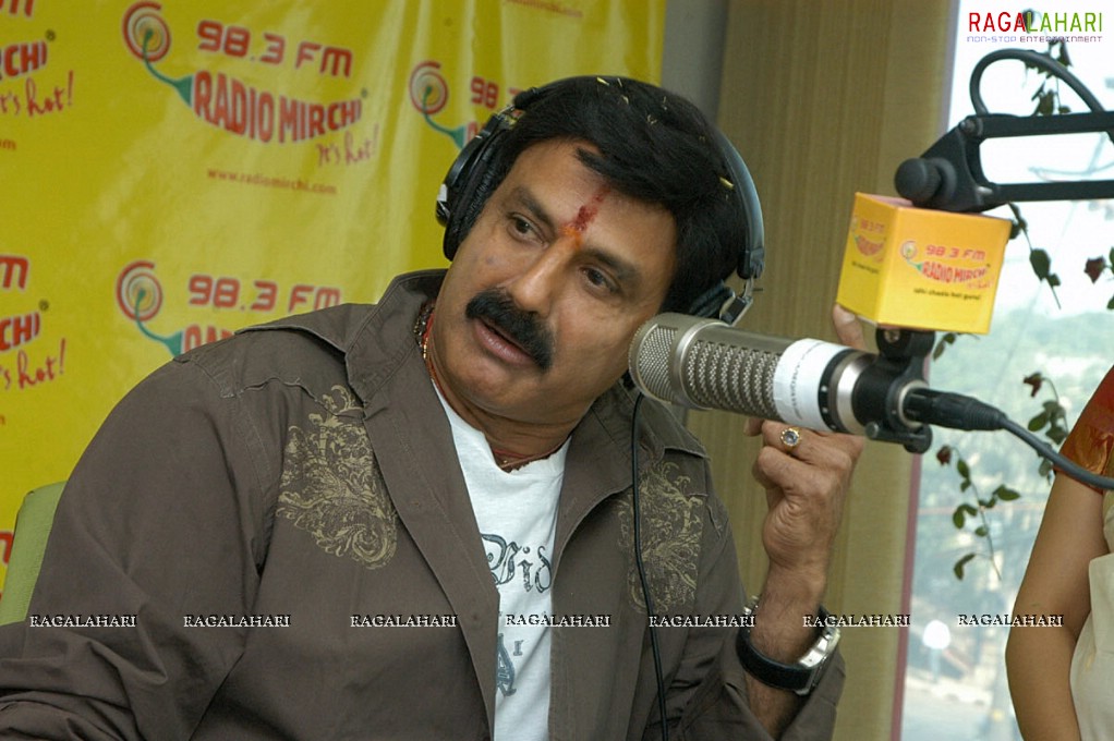 Balakrishna at Radio Mirchi