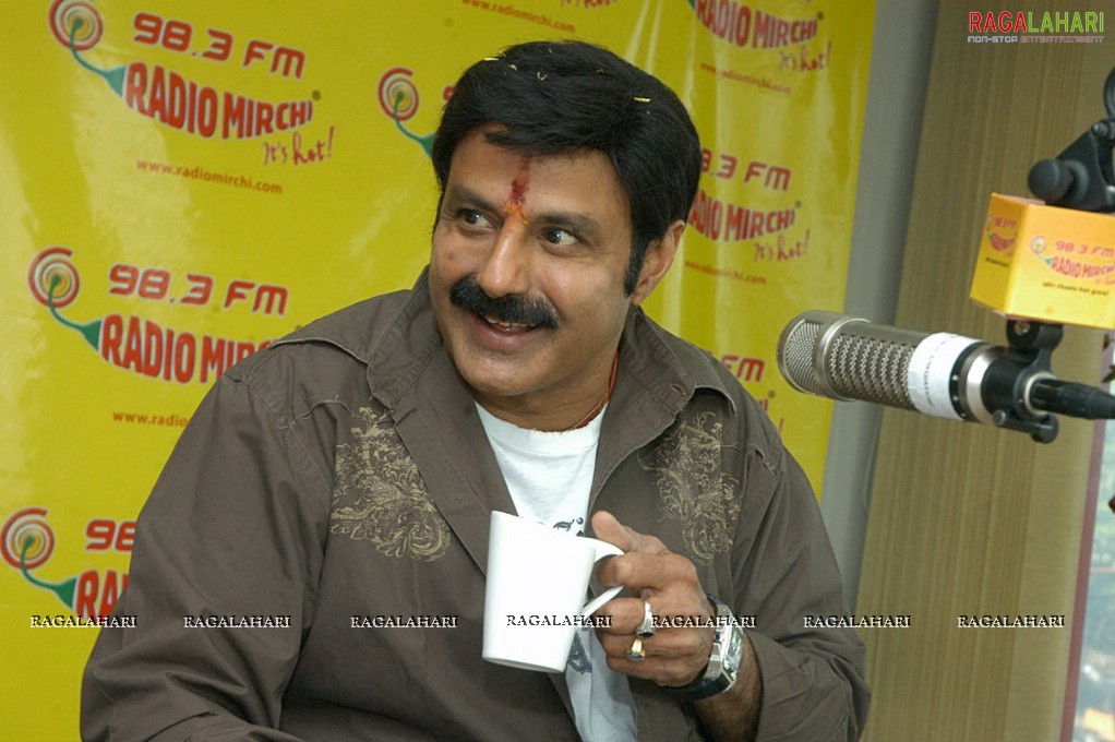 Balakrishna at Radio Mirchi