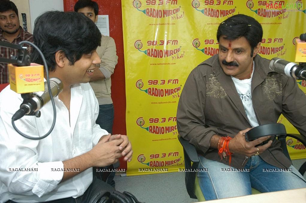 Balakrishna at Radio Mirchi