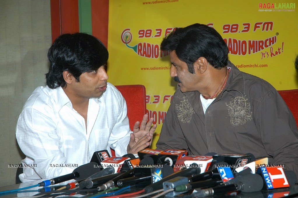 Balakrishna at Radio Mirchi