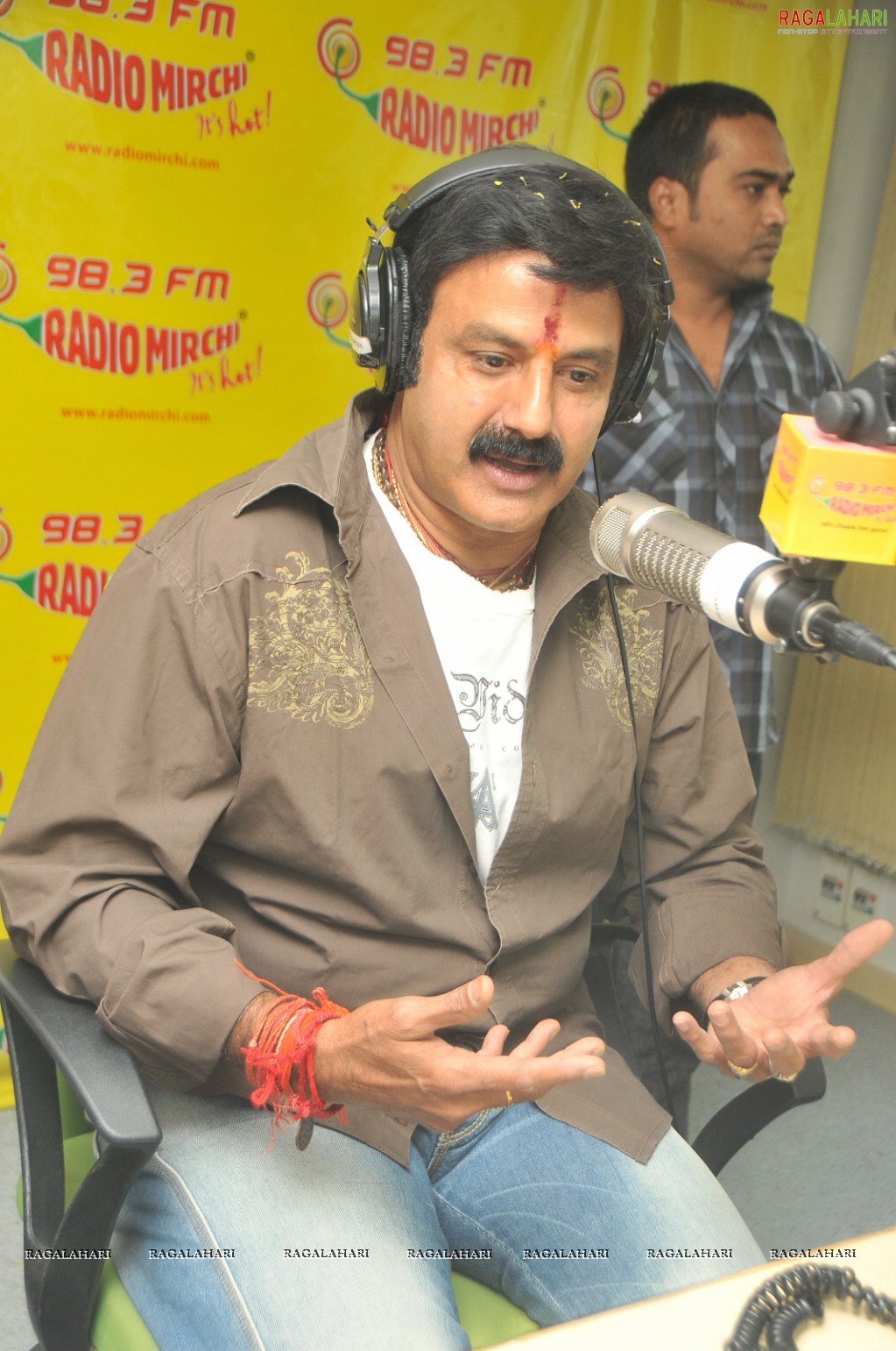 Balakrishna at Radio Mirchi