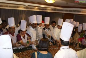 Cake Mixing at Aditya Park, Hyd