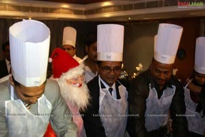 Cake Mixing at Aditya Park, Hyd