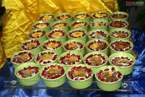 Cake Mixing at Aditya Park, Hyd