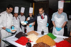 Cake Mixing at Taj Deccan