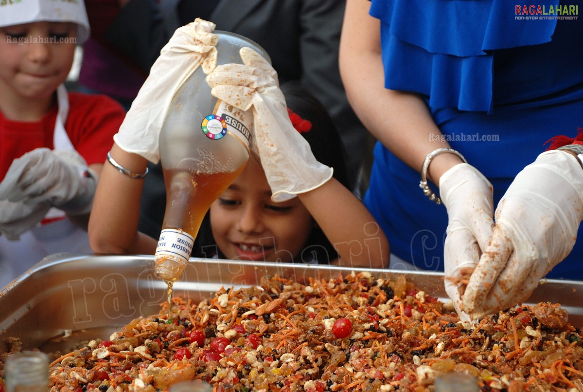 Cake Mixing Ceremony at 'The Westin', Hyd