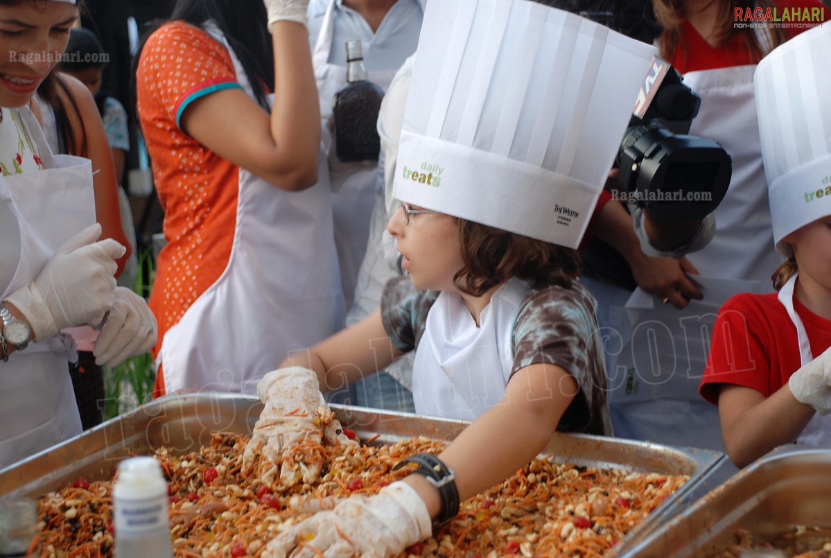 Cake Mixing Ceremony at 'The Westin', Hyd