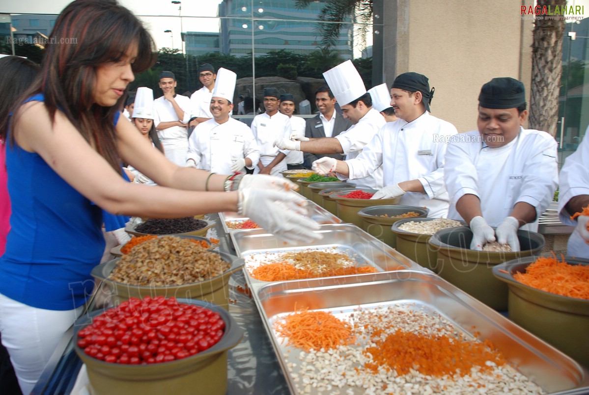 Cake Mixing Ceremony at 'The Westin', Hyd