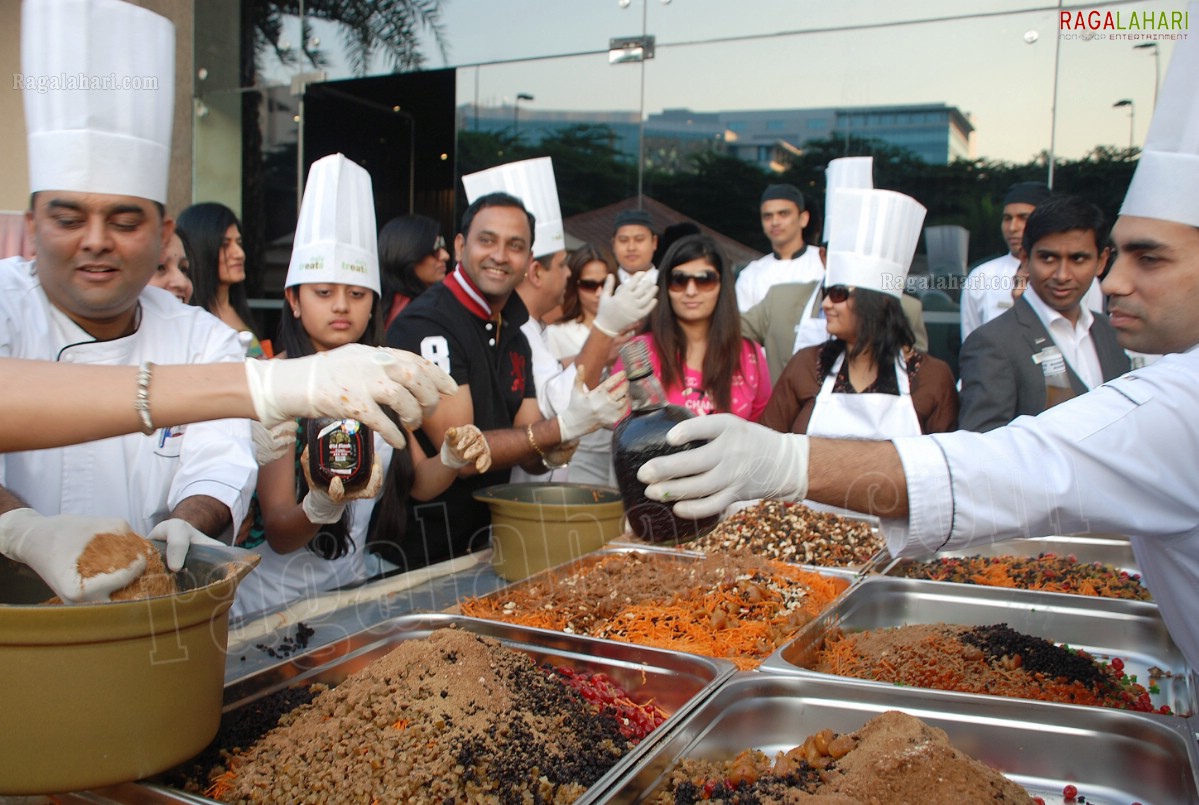 Cake Mixing Ceremony at 'The Westin', Hyd