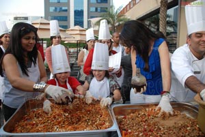 Cake Mixing Function at The Westin, Hyderabad