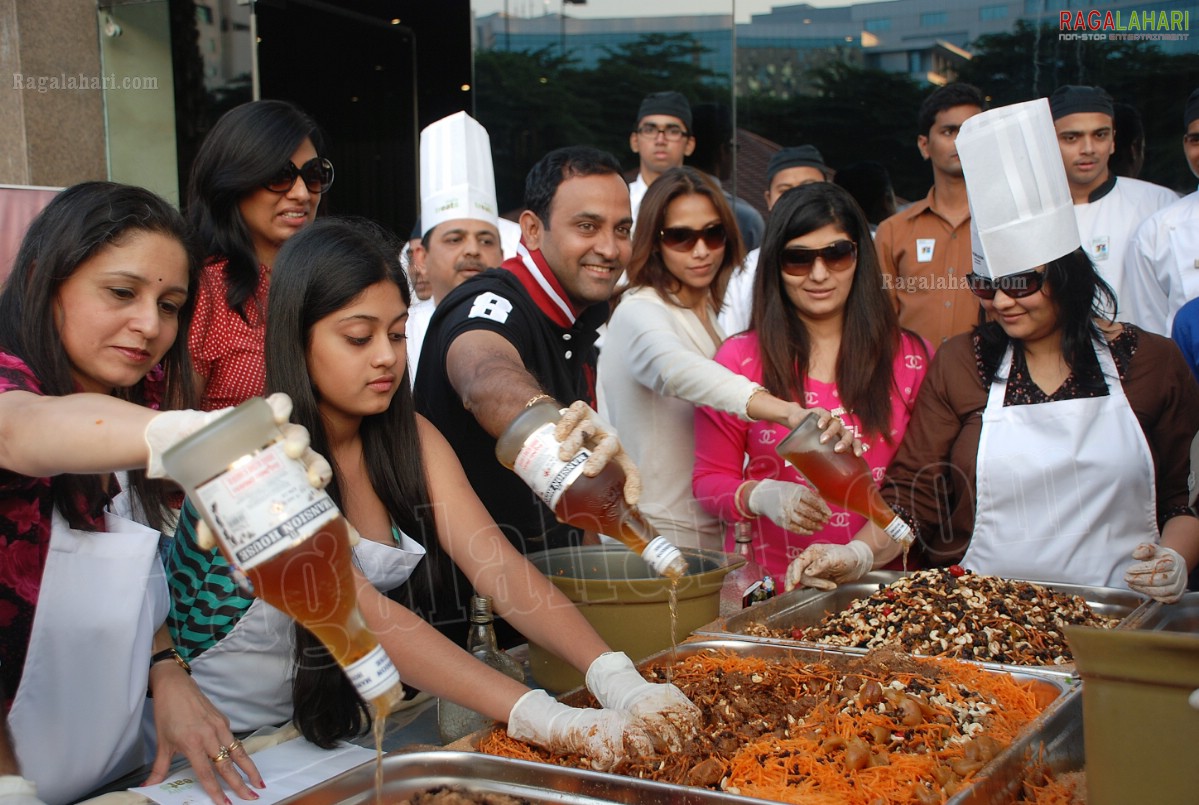 Cake Mixing Ceremony at 'The Westin', Hyd