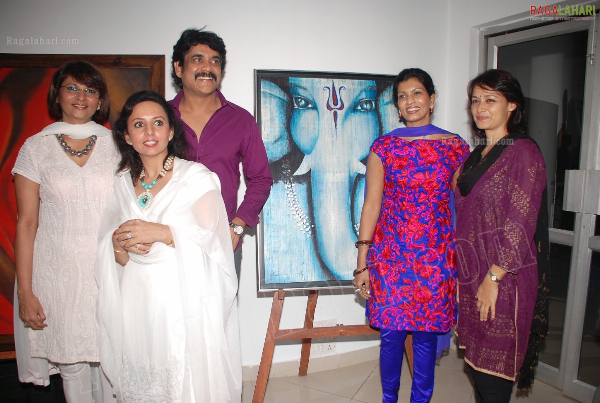 Radha Reddy, Harsha Vohra & Sona Sachdev's Art Exhibition