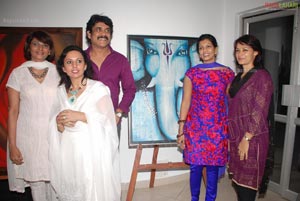 Silk Paintings Exhibition by Radha Reddy, Harsha Vohra & Sona Sachdev 