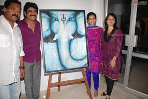 Silk Paintings Exhibition by Radha Reddy, Harsha Vohra & Sona Sachdev 