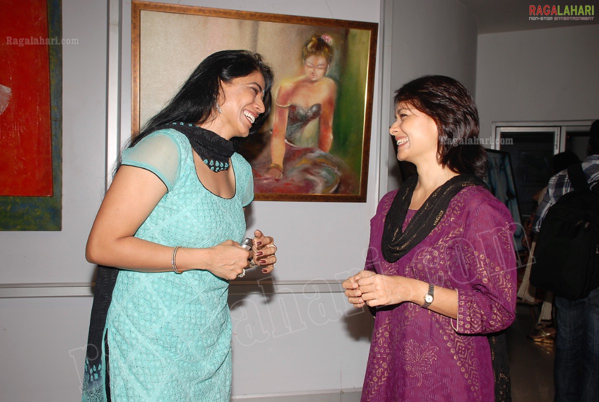 Radha Reddy, Harsha Vohra & Sona Sachdev's Art Exhibition