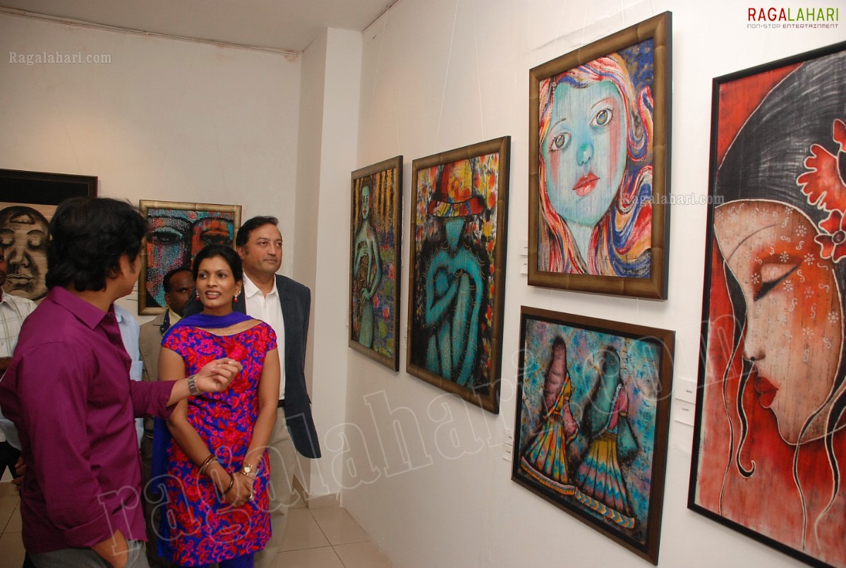 Radha Reddy, Harsha Vohra & Sona Sachdev's Art Exhibition