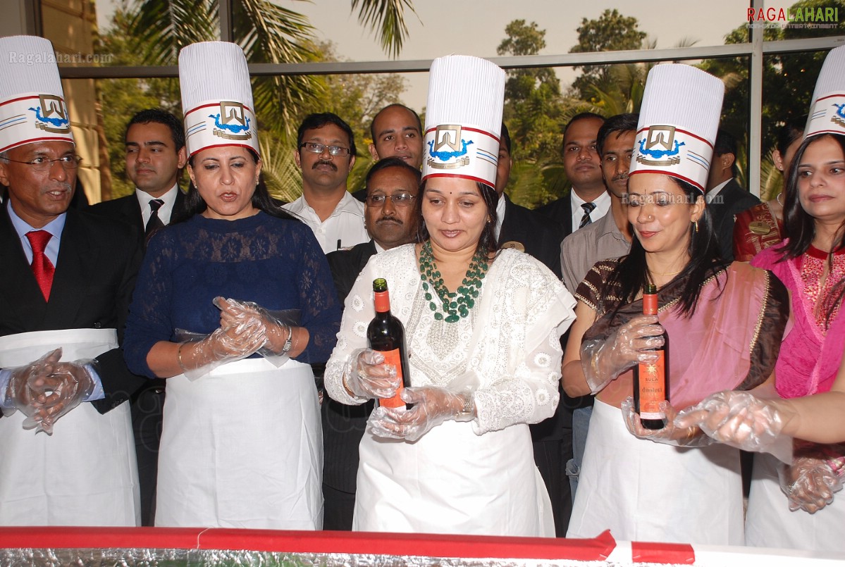 Traditional Cake Mixing Event at Marco Polo Bar - ITC Kakatiya