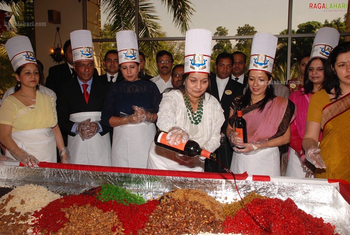 Traditional Cake Mixing Event at Marco Polo Bar - ITC Kakatiya