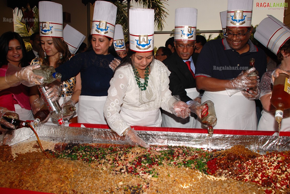 Traditional Cake Mixing Event at Marco Polo Bar - ITC Kakatiya