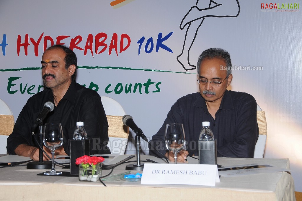Hyderabad 10K Run 2011 Press Meet