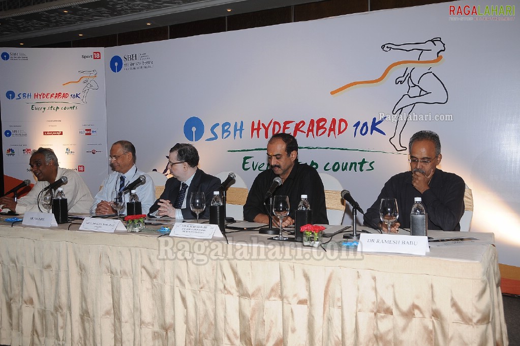 Hyderabad 10K Run 2011 Press Meet