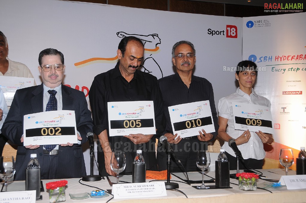 Hyderabad 10K Run 2011 Press Meet