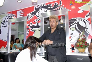 Jawed Habib Hair & Beauty Salon Launch at Rajbhavan Road