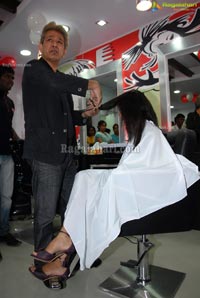 Jawed Habib Hair & Beauty Salon Launch at Rajbhavan Road