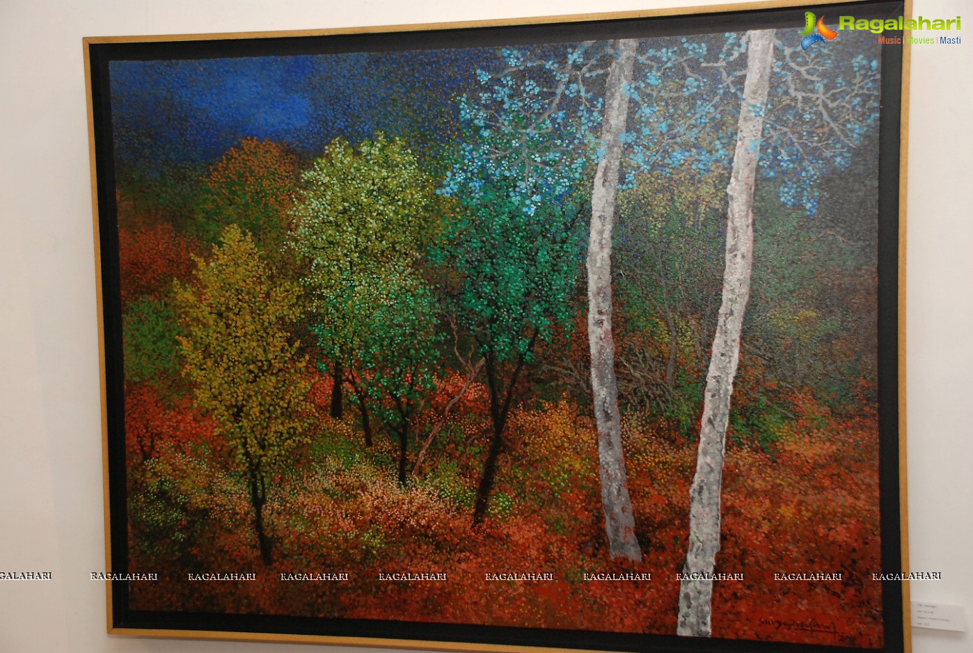 Surya Prakash Paintings at Kalakriti Art Gallery