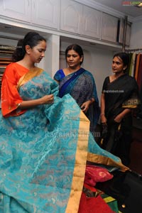 Lakshmi Manchu at Tanya Saree Exhibition