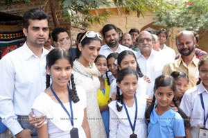 Launch of International Human Right Association By Minister  Pardha Saradhi and Miss India Vasuki Sunkara