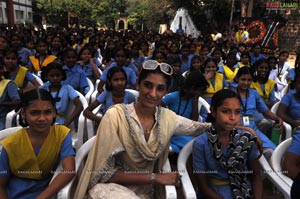 Launch of International Human Right Association By Minister  Pardha Saradhi and Miss India Vasuki Sunkara