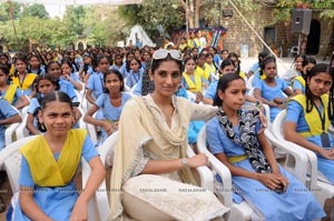 Launch of International Human Right Association By Minister  Pardha Saradhi and Miss India Vasuki Sunkara