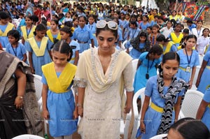 Launch of International Human Right Association By Minister  Pardha Saradhi and Miss India Vasuki Sunkara