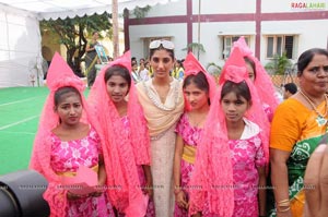 Launch of International Human Right Association By Minister  Pardha Saradhi and Miss India Vasuki Sunkara