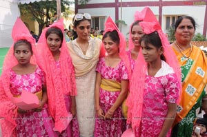 Launch of International Human Right Association By Minister  Pardha Saradhi and Miss India Vasuki Sunkara