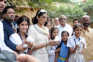 Launch of International Human Right Association By Minister  Pardha Saradhi and Miss India Vasuki Sunkara