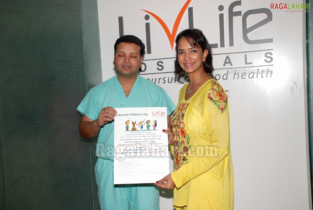 Lakshmi Prasanna at Livlife Hospitals, Hyd