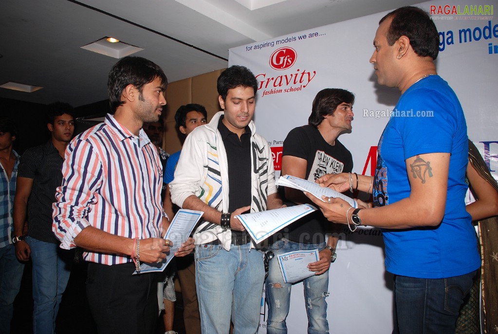 Mr.Gravity Andhra Pradesh 2011 Poster Launch