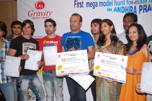 Mr. Gravity Andhra Pradesh 2011 Poster Launch