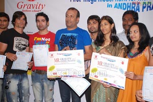 Mr. Gravity Andhra Pradesh 2011 Poster Launch