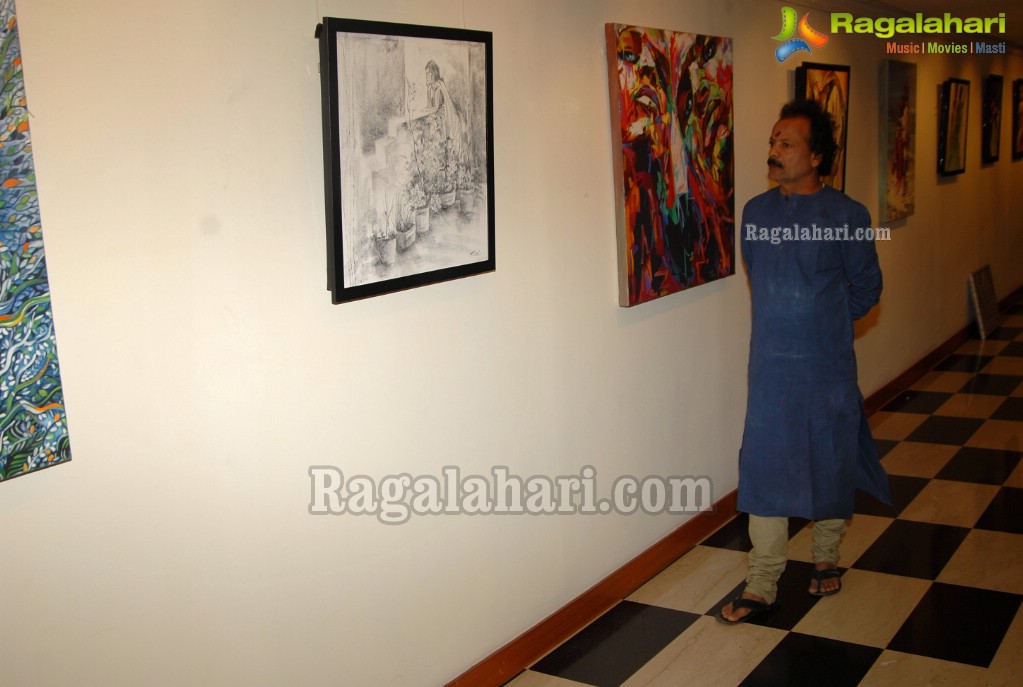 Hari Srinivas Painting Exhibition at Muse Art Gallery