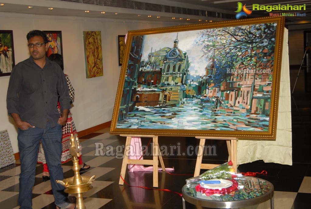 Hari Srinivas Painting Exhibition at Muse Art Gallery