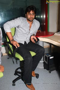 Nara Rohith at Radio Mirchi