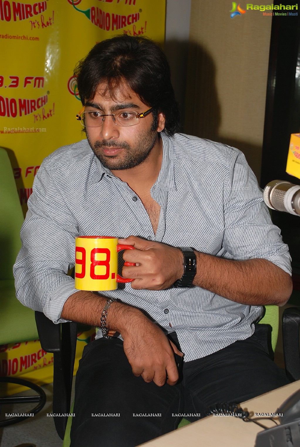 Nara Rohith at Radio Mirchi