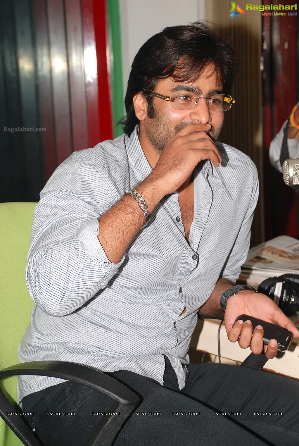 Nara Rohith at Radio Mirchi