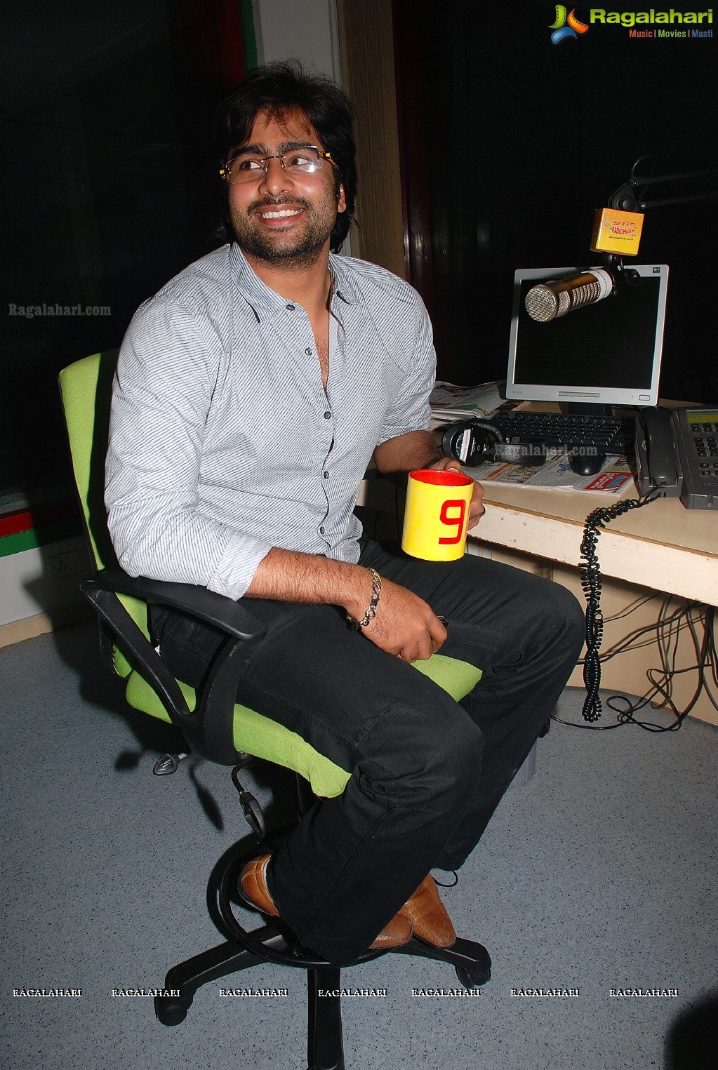 Nara Rohith at Radio Mirchi